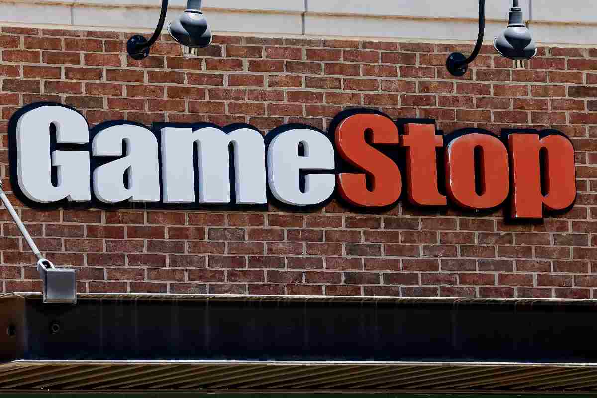 Il logo di GameStop