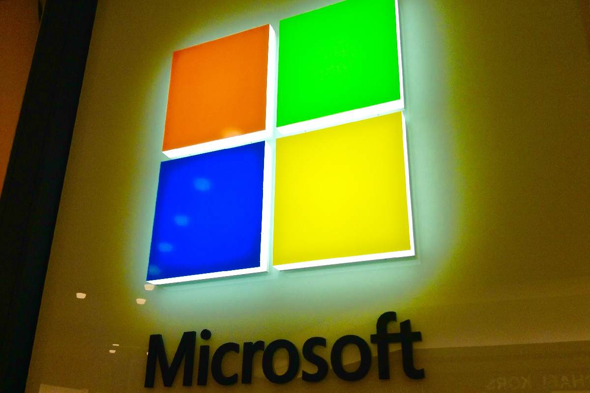 Il logo di Microsoft