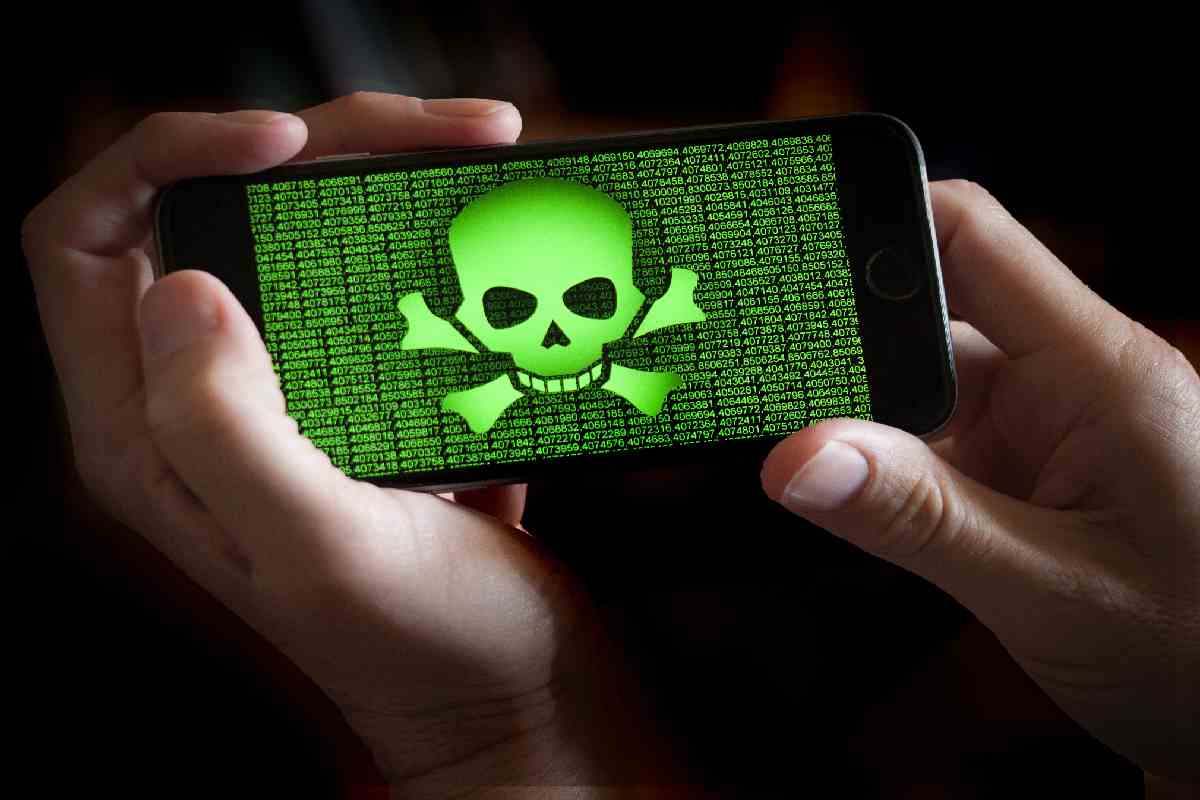 Rappresentazione di un attacco malware